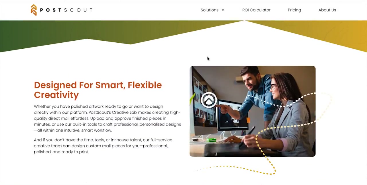 Explaining a flexible creative workflow.