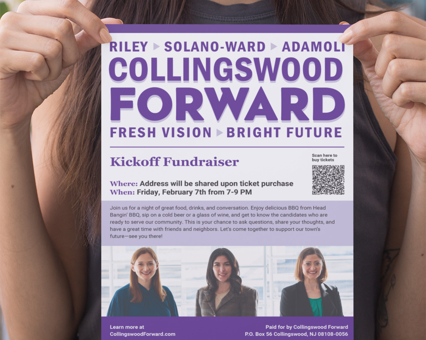 Collingswood Forward Campaign — Campaign Design